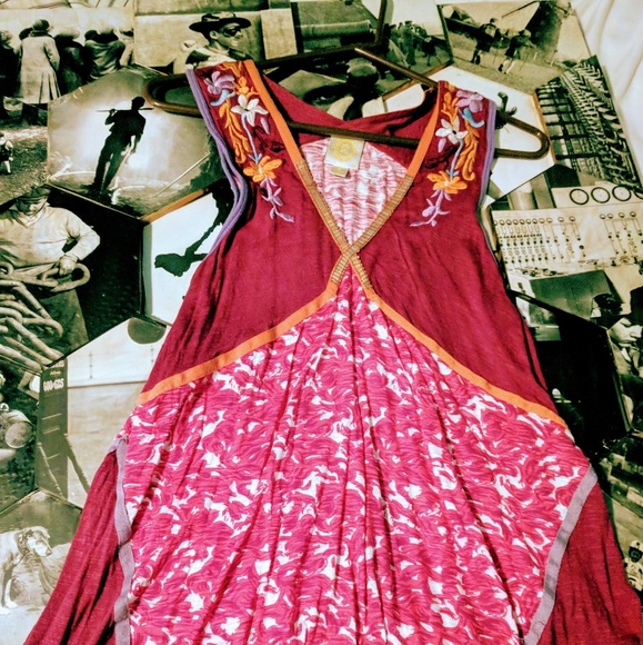 Ric Rac Indian Woven Shirt Dress - Picture 3 of 8